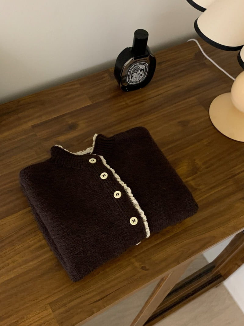 Sundaykids - Korean Children Fashion - #Kfashion4kids - Mocha Button Cardigan - 7
