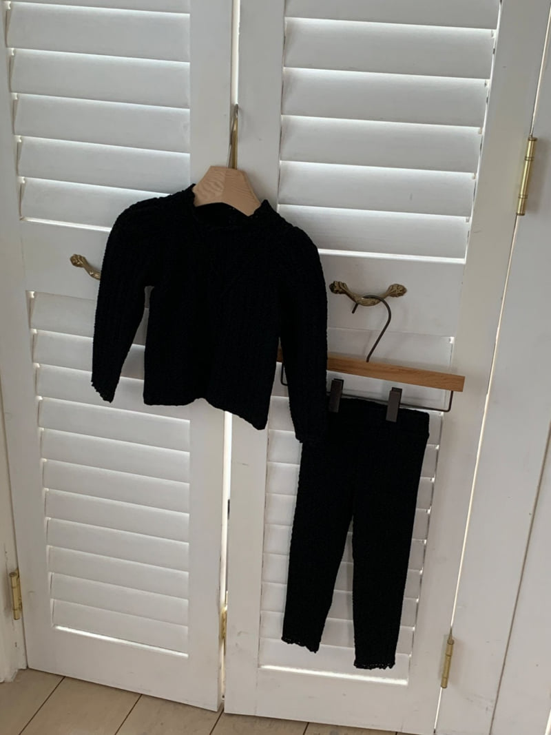 Sundaykids - Korean Children Fashion - #childrensboutique - Soft Knit Two-Piece - 7