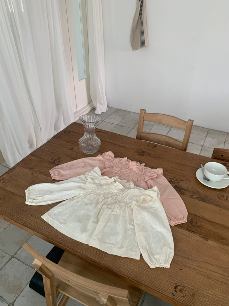 Sundaykids - Korean Children Fashion - #designkidswear - Romance Smocked Blouse - 3