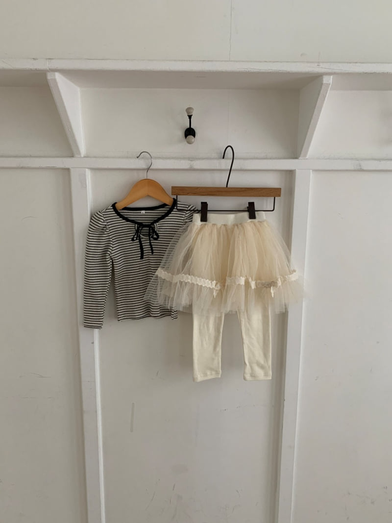 Sundaykids - Korean Children Fashion - #designkidswear - Princess Tulle Leggings - 5