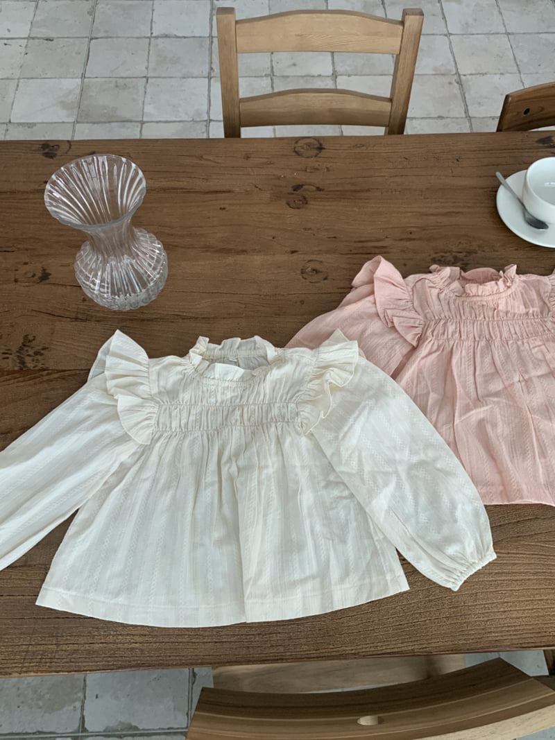 Sundaykids - Korean Children Fashion - #designkidswear - Romance Smocked Blouse - 4