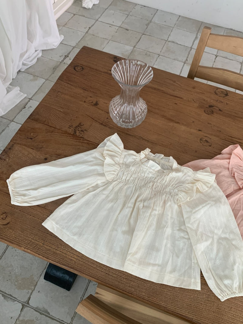 Sundaykids - Korean Children Fashion - #fashionkids - Romance Smocked Blouse - 5