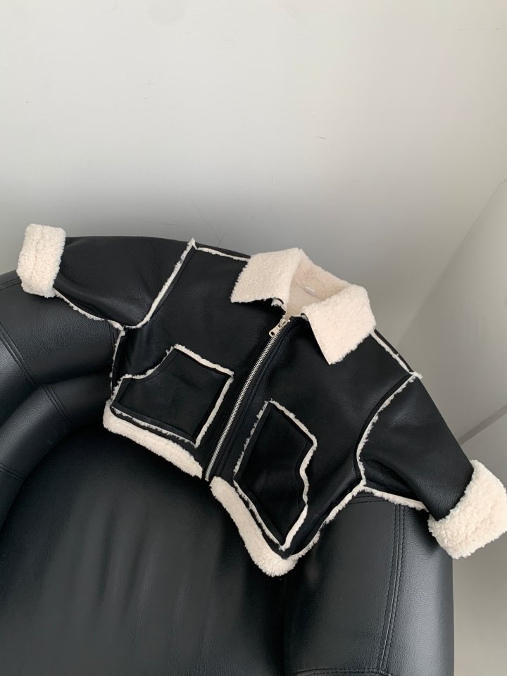 Sundaykids - Korean Children Fashion - #fashionkids - Mono Mustang Jacket