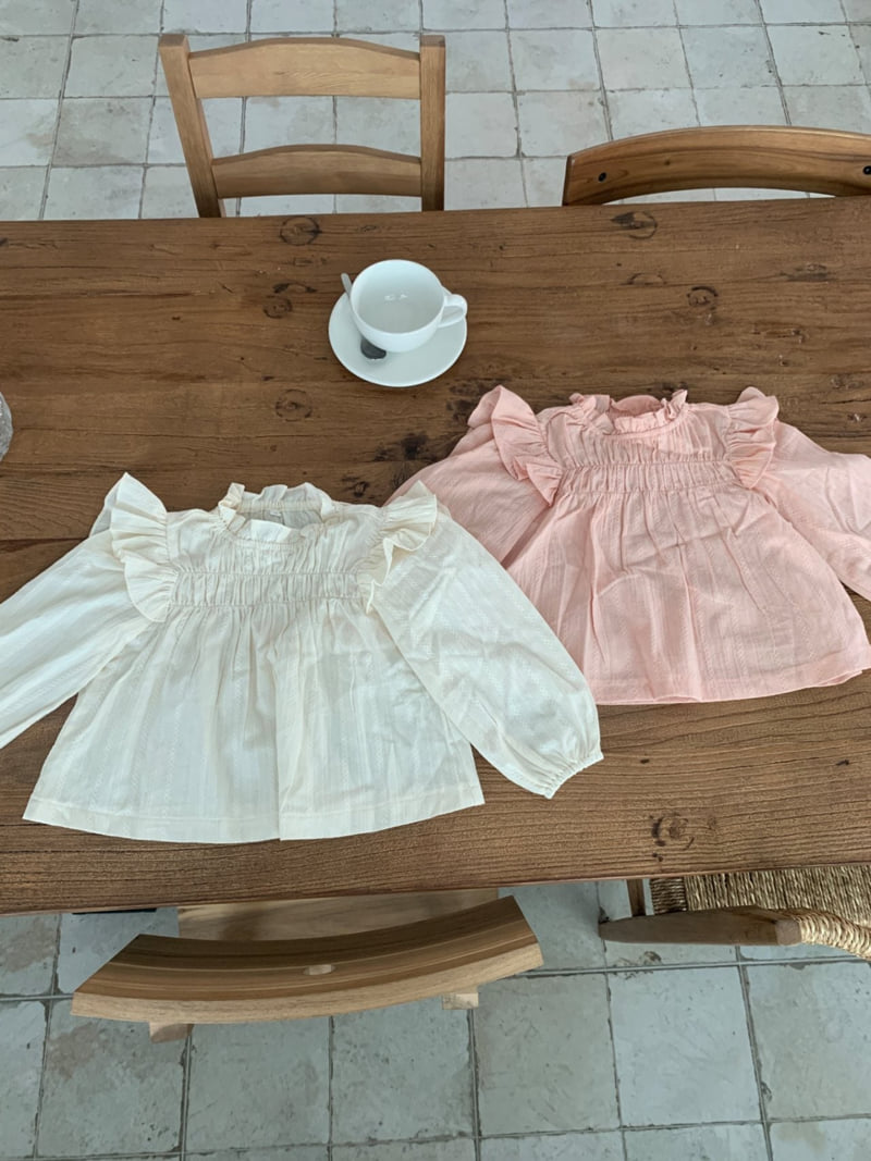 Sundaykids - Korean Children Fashion - #kidsshorts - Romance Smocked Blouse - 6