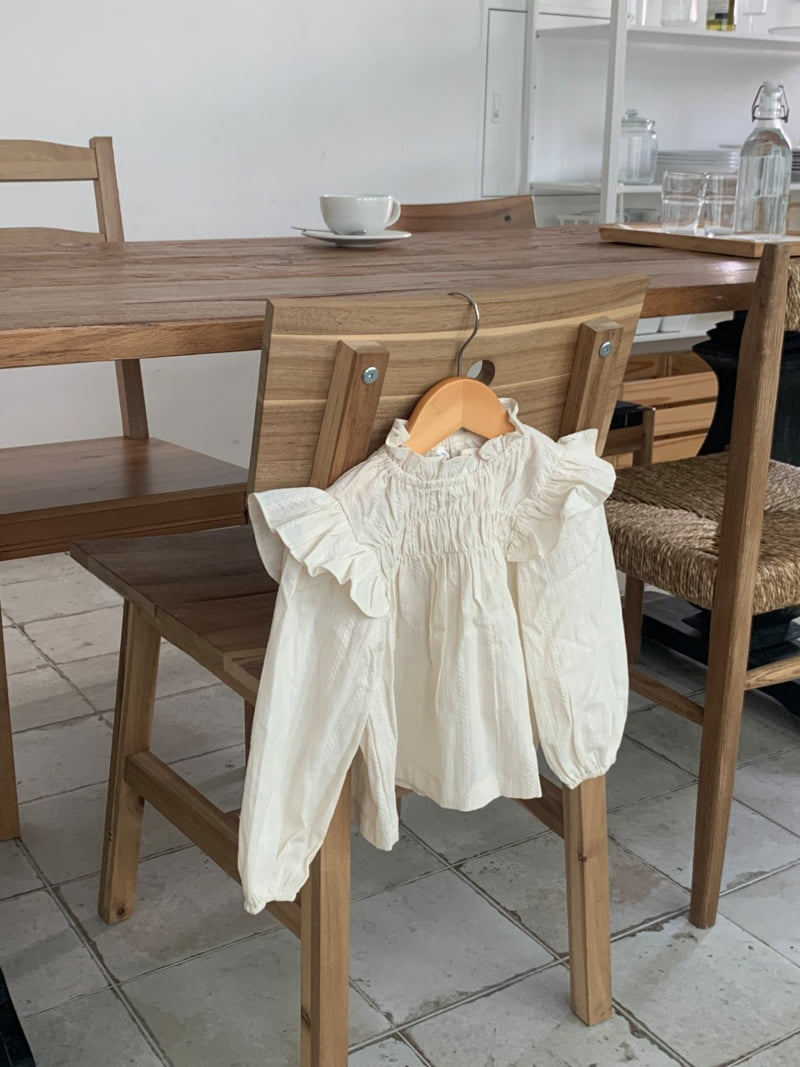 Sundaykids - Korean Children Fashion - #kidzfashiontrend - Romance Smocked Blouse - 8