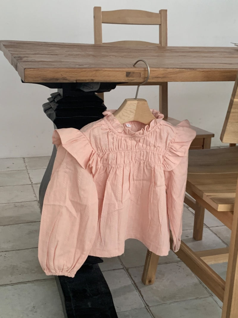 Sundaykids - Korean Children Fashion - #littlefashionista - Romance Smocked Blouse - 10