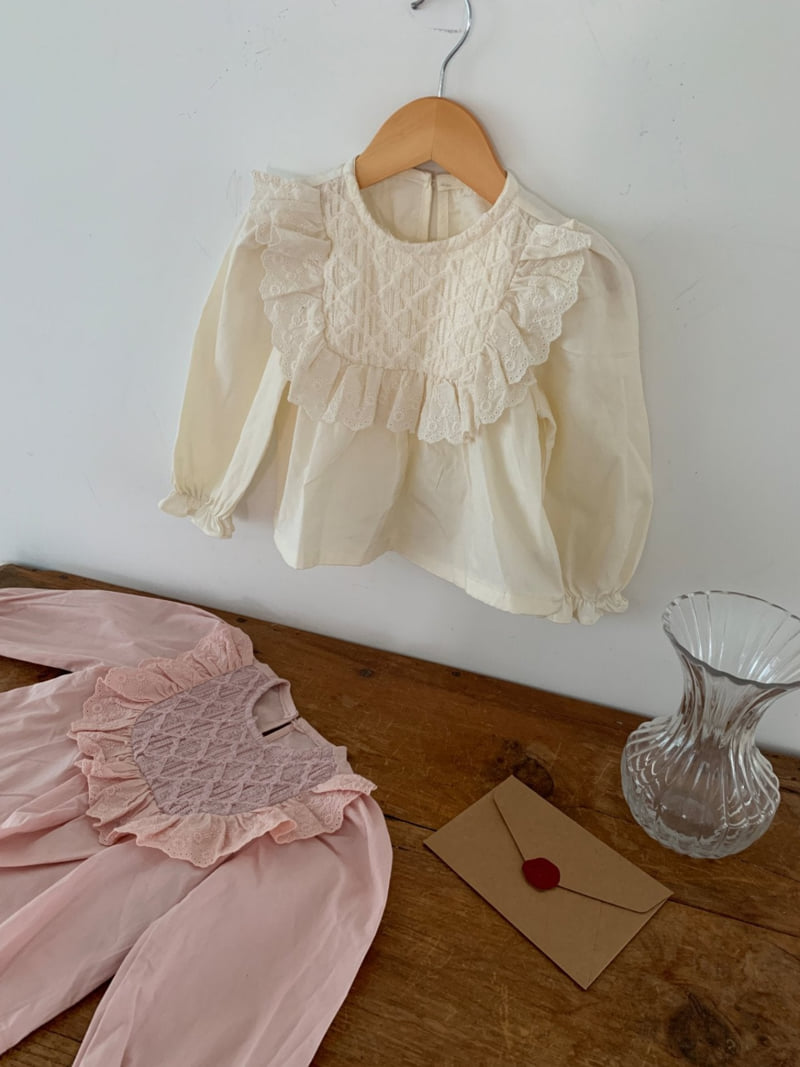 Sundaykids - Korean Children Fashion - #littlefashionista - Ange Blouse - 5