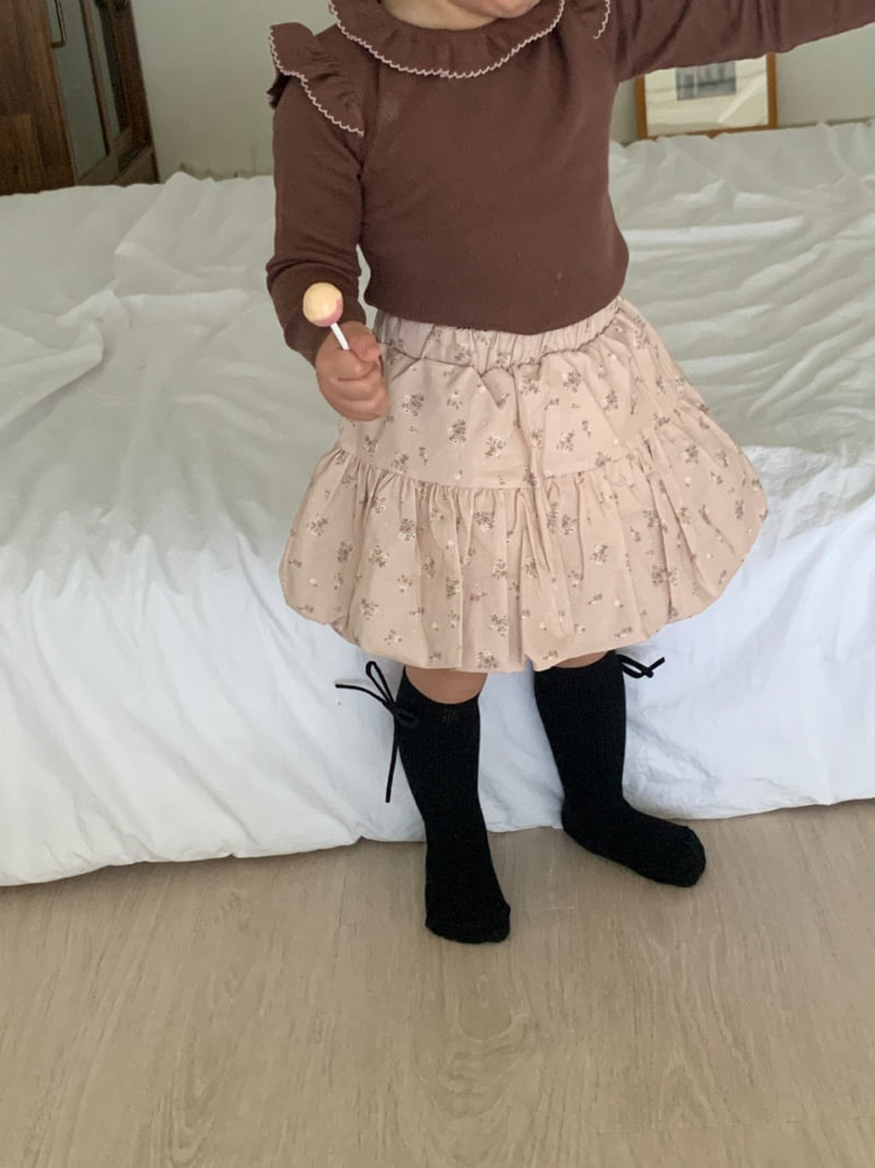 Sundaykids - Korean Children Fashion - #littlefashionista - Little Volume Skirt