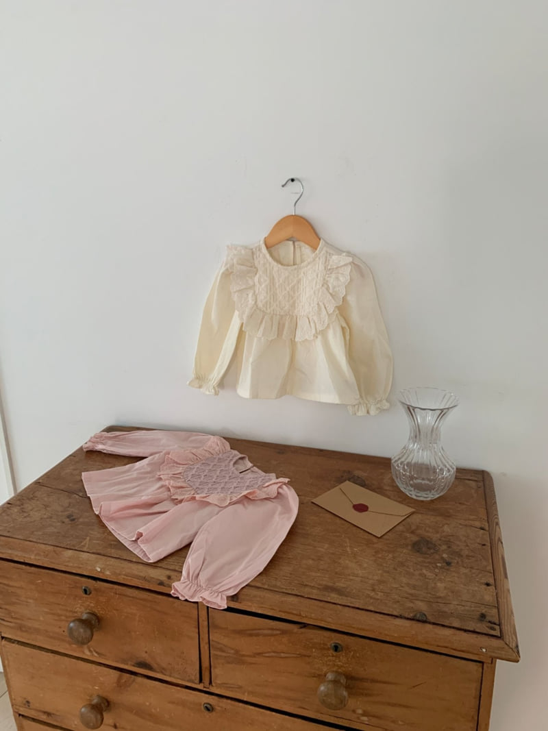 Sundaykids - Korean Children Fashion - #magicofchildhood - Ange Blouse - 6