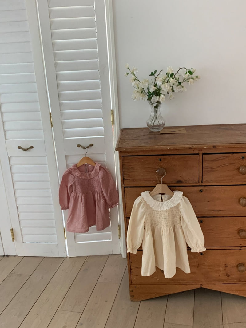 Sundaykids - Korean Children Fashion - #minifashionista - Shy Frill One-piece - 2
