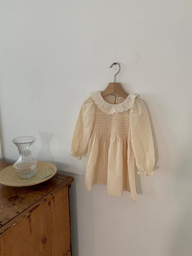 Sundaykids - Korean Children Fashion - #prettylittlegirls - Shy Frill One-piece - 3