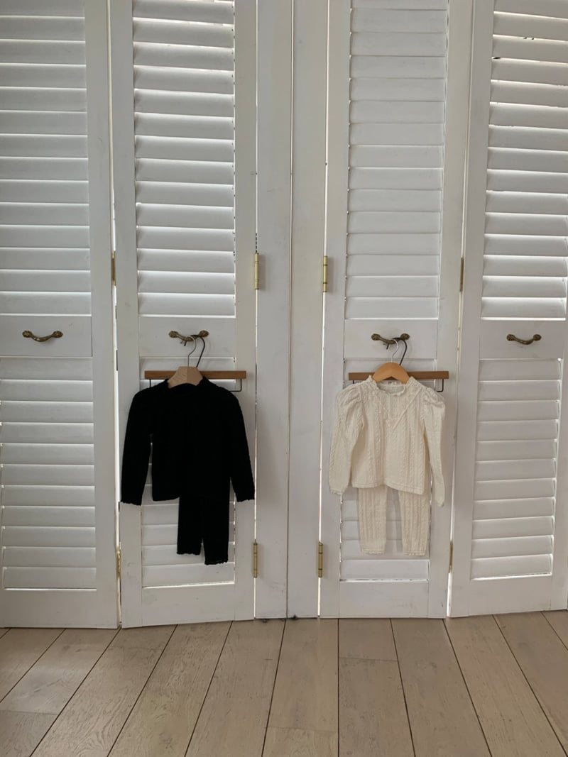 Sundaykids - Korean Children Fashion - #prettylittlegirls - Soft Knit Two-Piece - 2