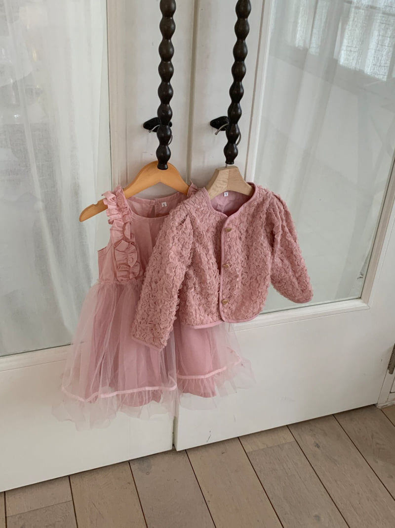 Sundaykids - Korean Children Fashion - #stylishchildhood - Romantic Tulle One-piece Set - 8