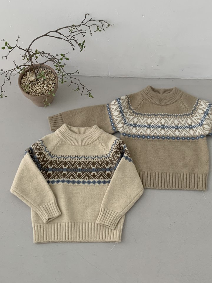 Sundaykids - Korean Children Fashion - #todddlerfashion - Winter Mood Knit - 6