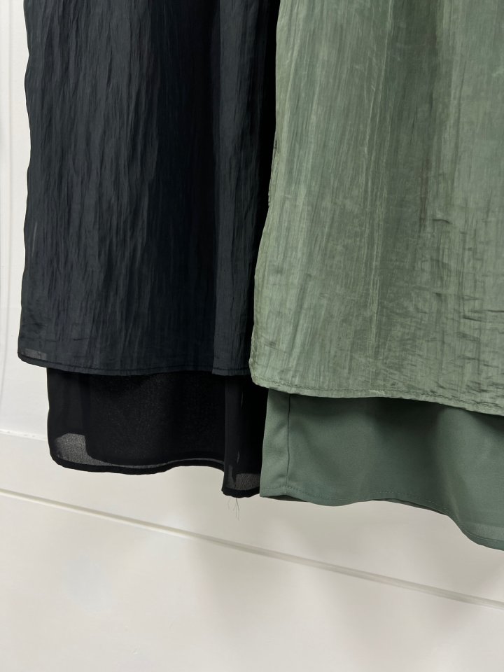 The Fine.b - Korean Women Fashion - #momslook - Double Layered Skirt - 5