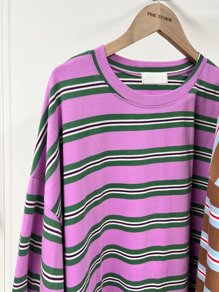 The Fine.b - Korean Women Fashion - #momslook - Kale Boxy Tee - 3