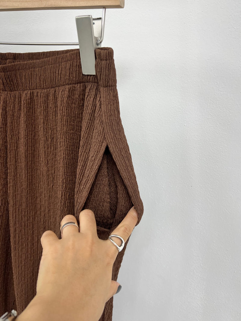 The Fine.b - Korean Women Fashion - #momslook - Wrinkle Bootcut Pants - 12