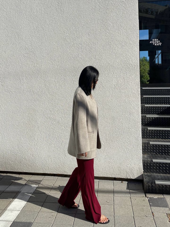 The Fine.b - Korean Women Fashion - #momslook - Ribbed Bootcut Pants - 7