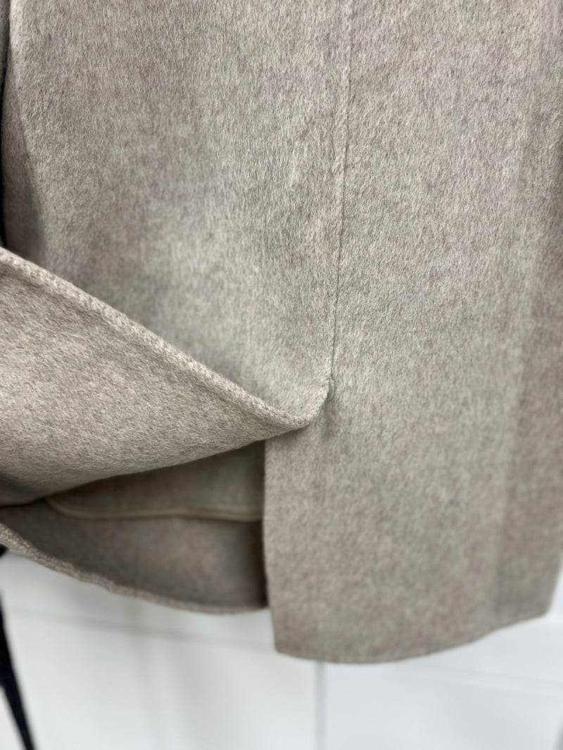 The Fine.b - Korean Women Fashion - #momslook - Handmade No-Collar Jacket - 5