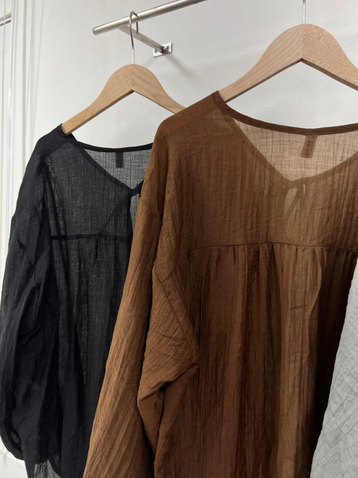 The Fine.b - Korean Women Fashion - #shopsmall - Self Long Shirt - 8