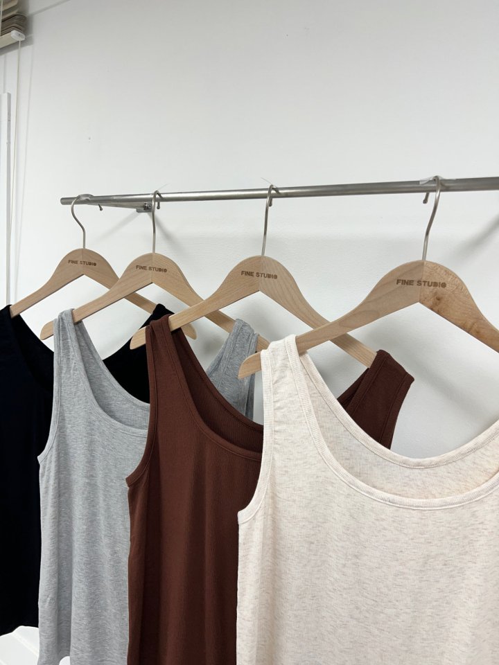The Fine.b - Korean Women Fashion - #romanticstyle - Color Block Sleeveless - 4
