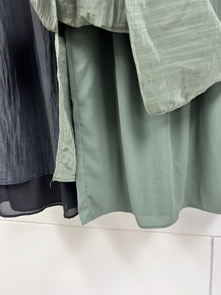 The Fine.b - Korean Women Fashion - #womensfashion - Double Layered Skirt - 6