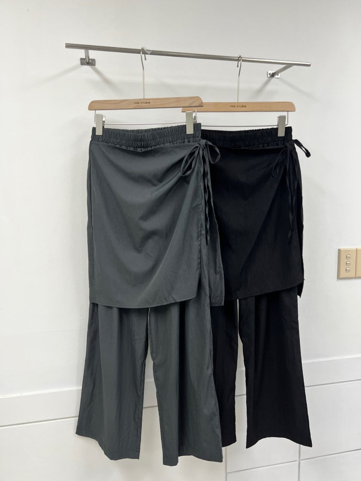 The Fine.b - Korean Women Fashion - #womensfashion - FW Wrap Slacks