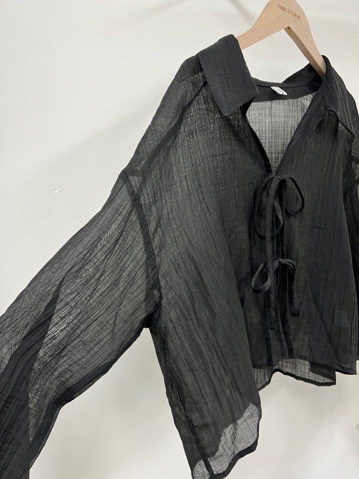 The Fine.b - Korean Women Fashion - #womensfashion - Pleats Shirt - 7