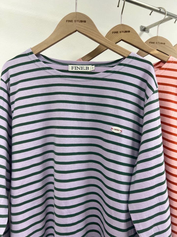 The Fine.b - Korean Women Fashion - #womensfashion - Basic Solid Tee - 5