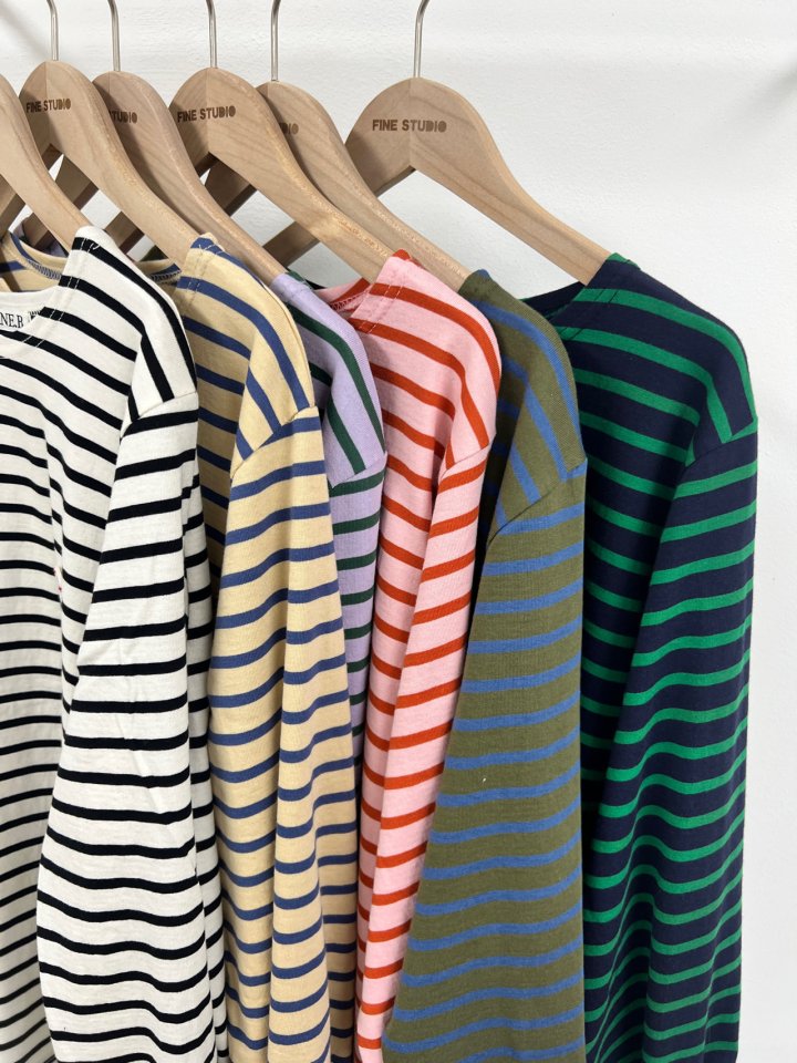 The Fine.b - Korean Women Fashion - #womensfashion - Basic Solid Tee - 9