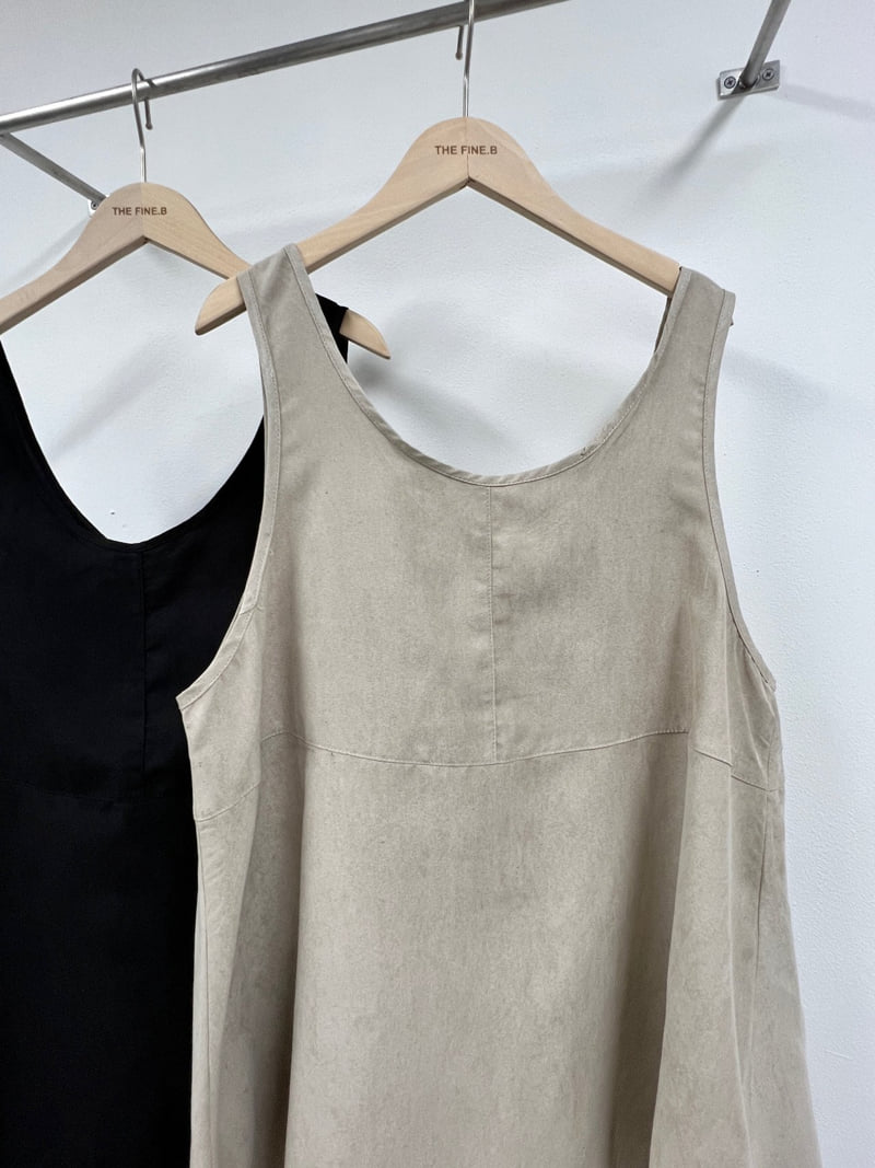 The Fine.b - Korean Women Fashion - #womensfashion - Suede Mini One-piece - 12