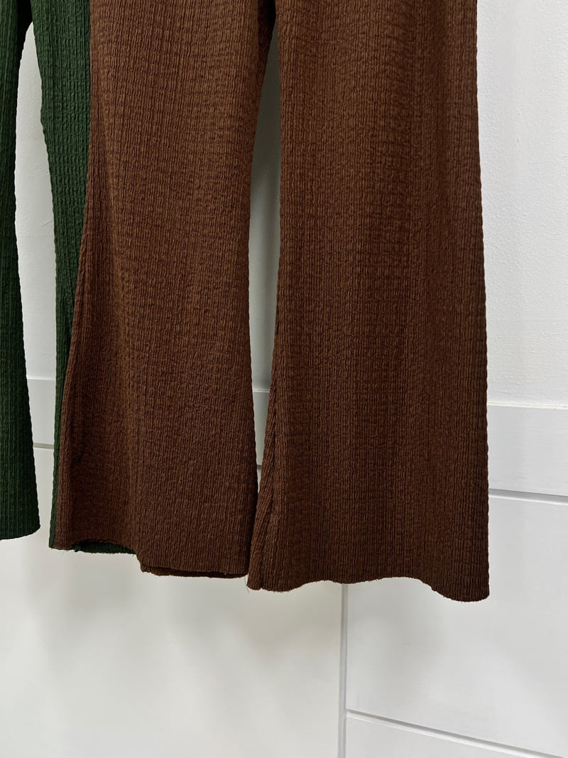 The Fine.b - Korean Women Fashion - #womensfashion - Wrinkle Bootcut Pants - 11