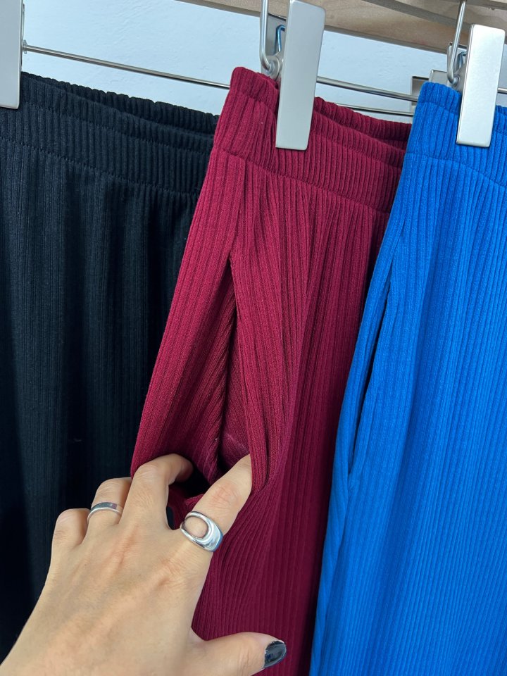 The Fine.b - Korean Women Fashion - #womensfashion - Ribbed Bootcut Pants - 10