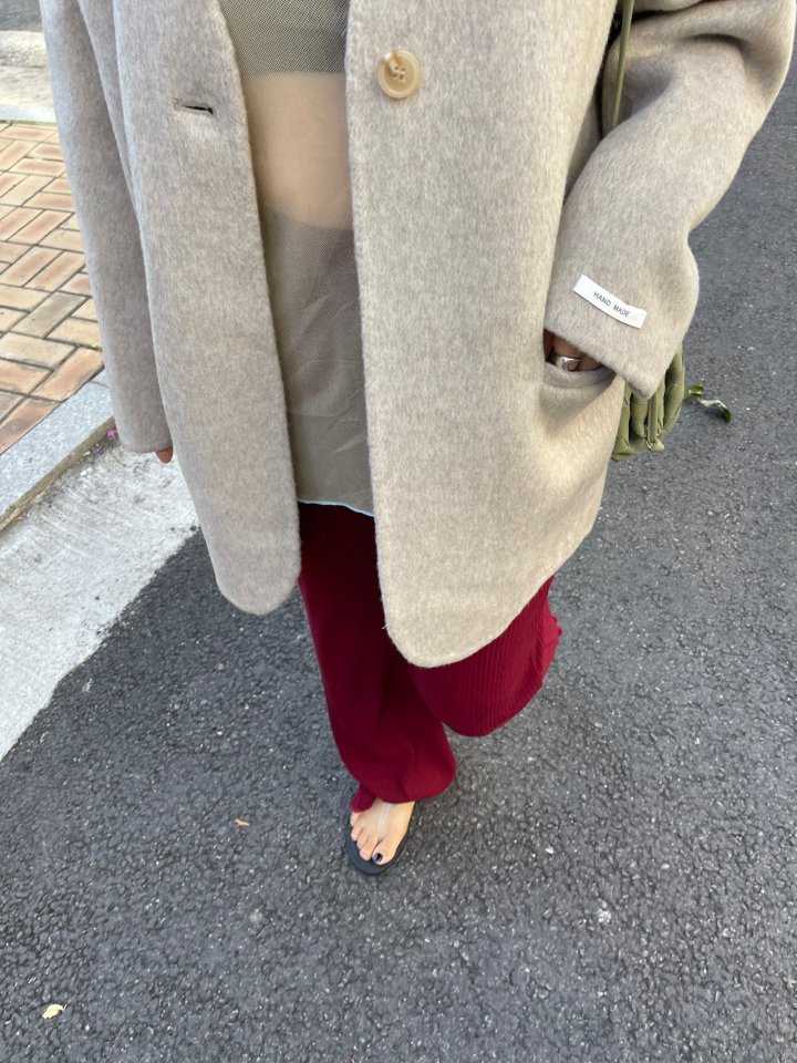 The Fine.b - Korean Women Fashion - #womensfashion - Ribbed Bootcut Pants - 8