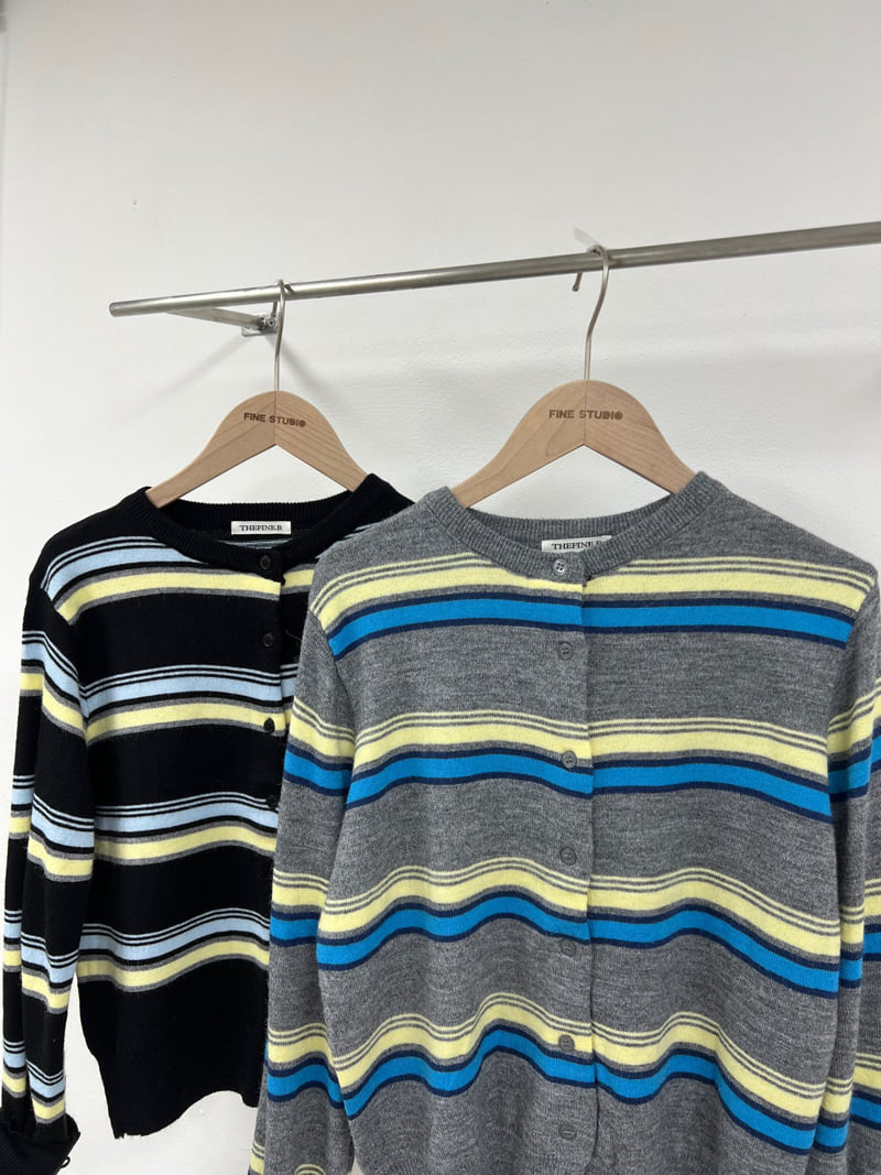 The Fine.b - Korean Women Fashion - #momslook - Multi Knit Cardigan - 4