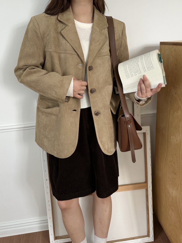 There By - Korean Women Fashion - #womensfashion - Mac Suede Jacket - 4