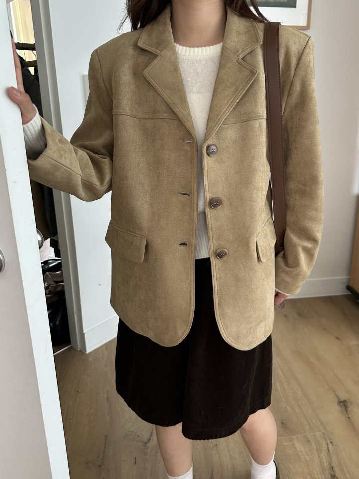 There By - Korean Women Fashion - #momslook - Mac Suede Jacket - 6