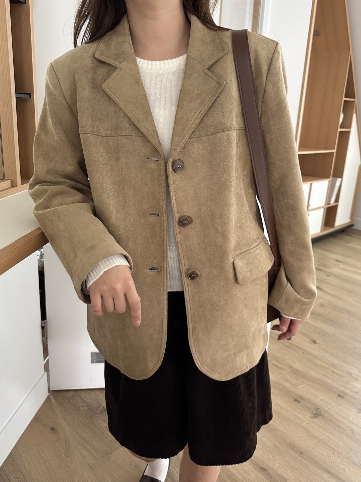 There By - Korean Women Fashion - #momslook - Mac Suede Jacket - 8