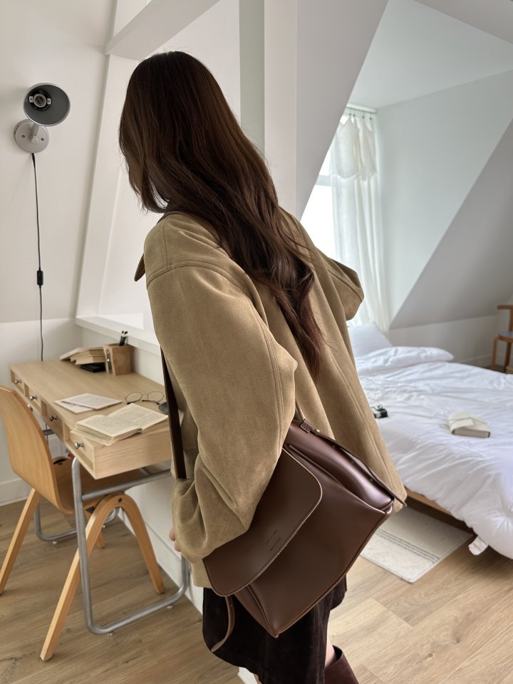 There By - Korean Women Fashion - #momslook - Mild Suede Jacket - 7