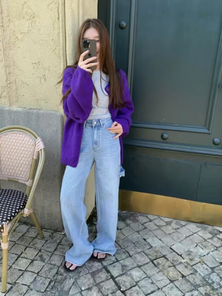 There By - Korean Women Fashion - #womensfashion - Lin Color Cardigan - 4