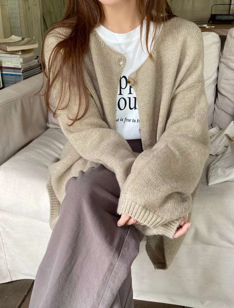 There By - Korean Women Fashion - #momslook - Lin Color Cardigan - 8