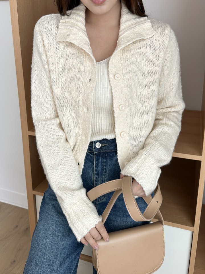 There By - Korean Women Fashion - #momslook - Lodi Wool Cardigan - 3