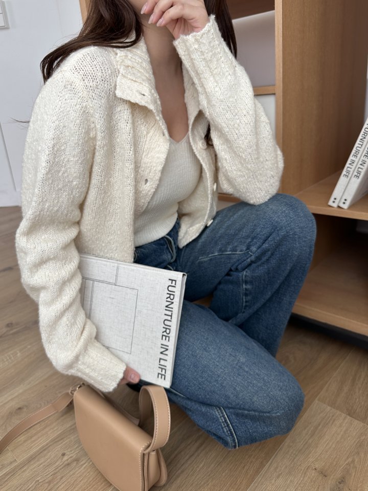 There By - Korean Women Fashion - #momslook - Lodi Wool Cardigan - 5