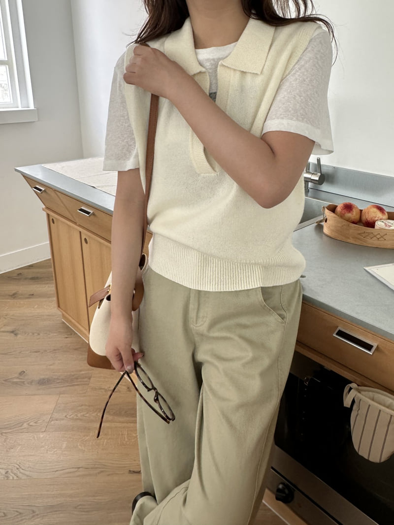 There By - Korean Women Fashion - #momslook - Lodi Wool Vest - 10