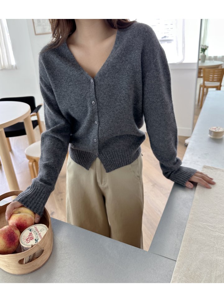 There By - Korean Women Fashion - #momslook - Dear Wool Cardigan
