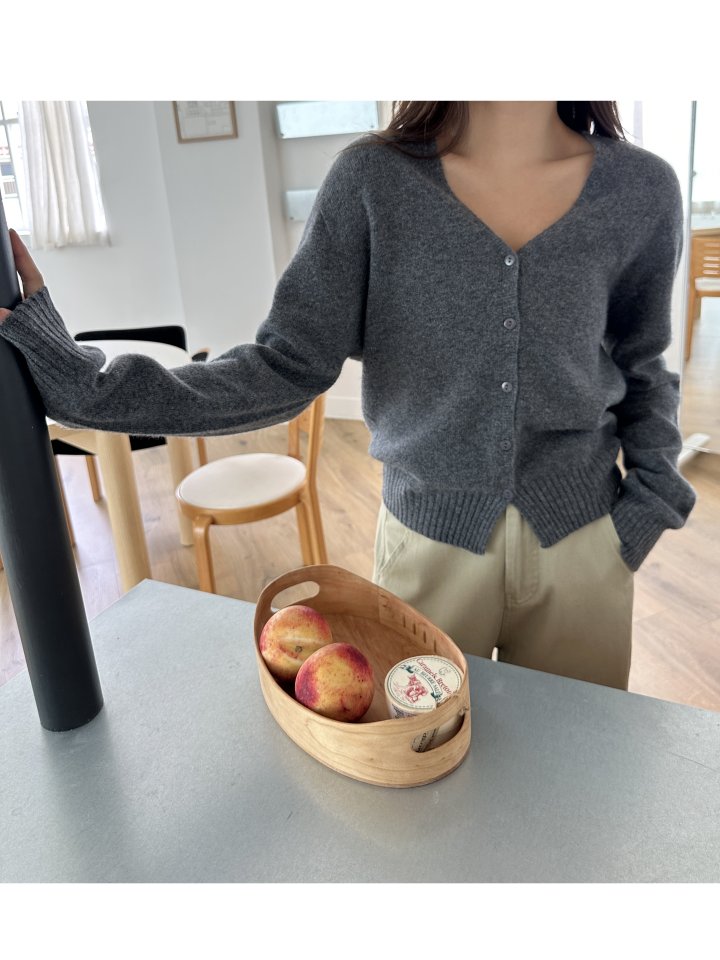 There By - Korean Women Fashion - #momslook - Dear Wool Cardigan - 3