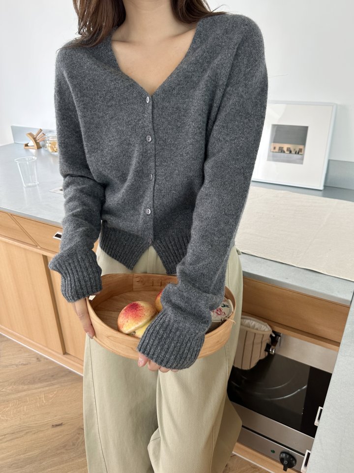 There By - Korean Women Fashion - #momslook - Dear Wool Cardigan - 5