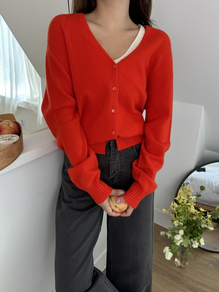 There By - Korean Women Fashion - #momslook - Dear Wool Cardigan - 7