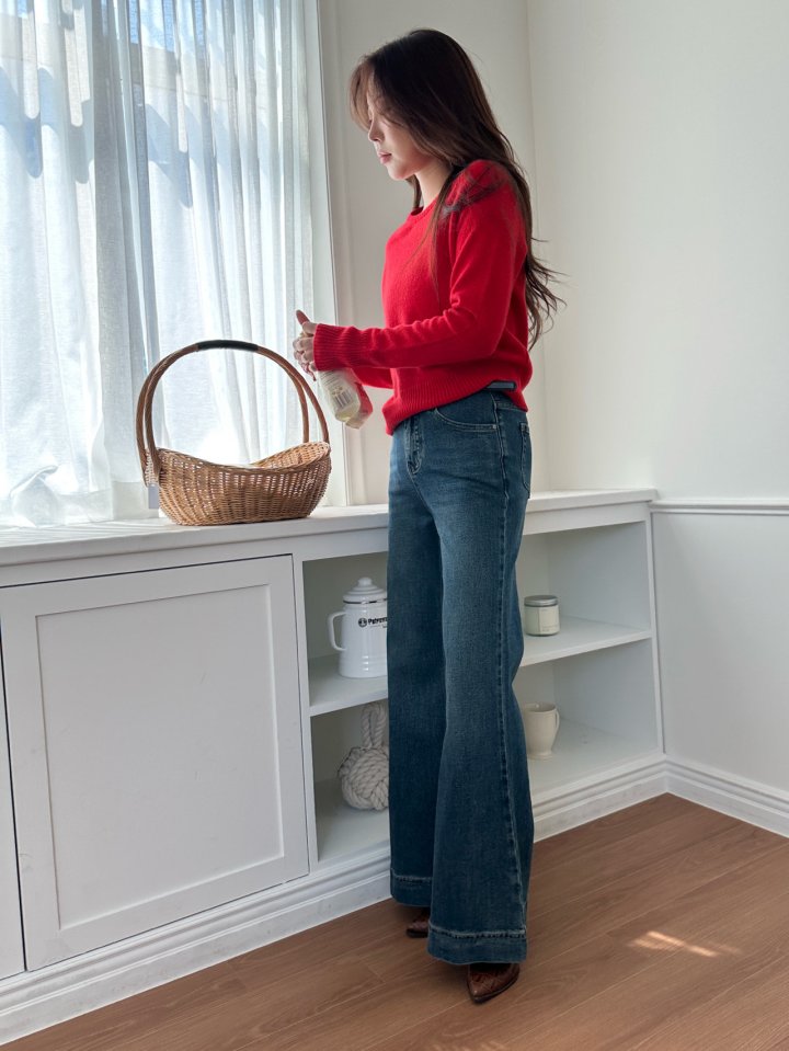 There By - Korean Women Fashion - #momslook - 999 Bootscut Denim Pants - 10