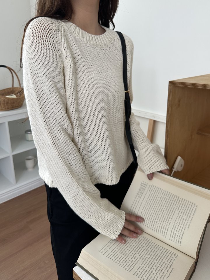 There By - Korean Women Fashion - #momslook - Ciel Knit Pullover - 5